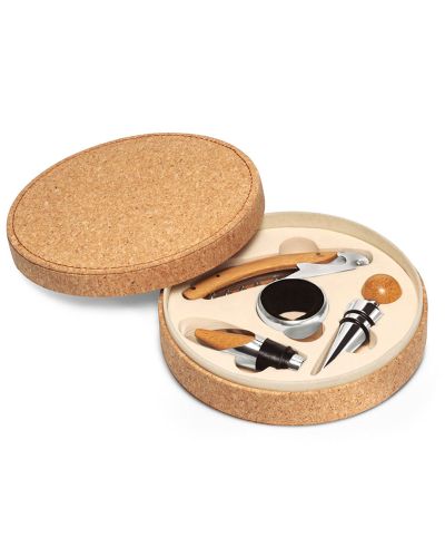 SET DE VINO ECO CORK