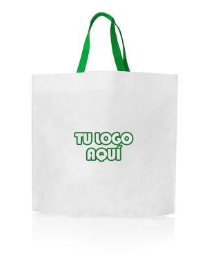 ECO BOLSA CON MANIJA DE COLORES 45X40CM