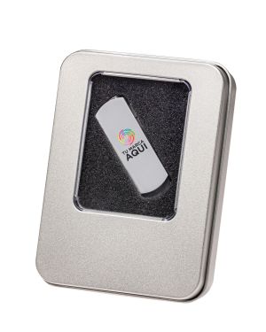 PENDRIVE GIRATORIO ALUMINIO 403