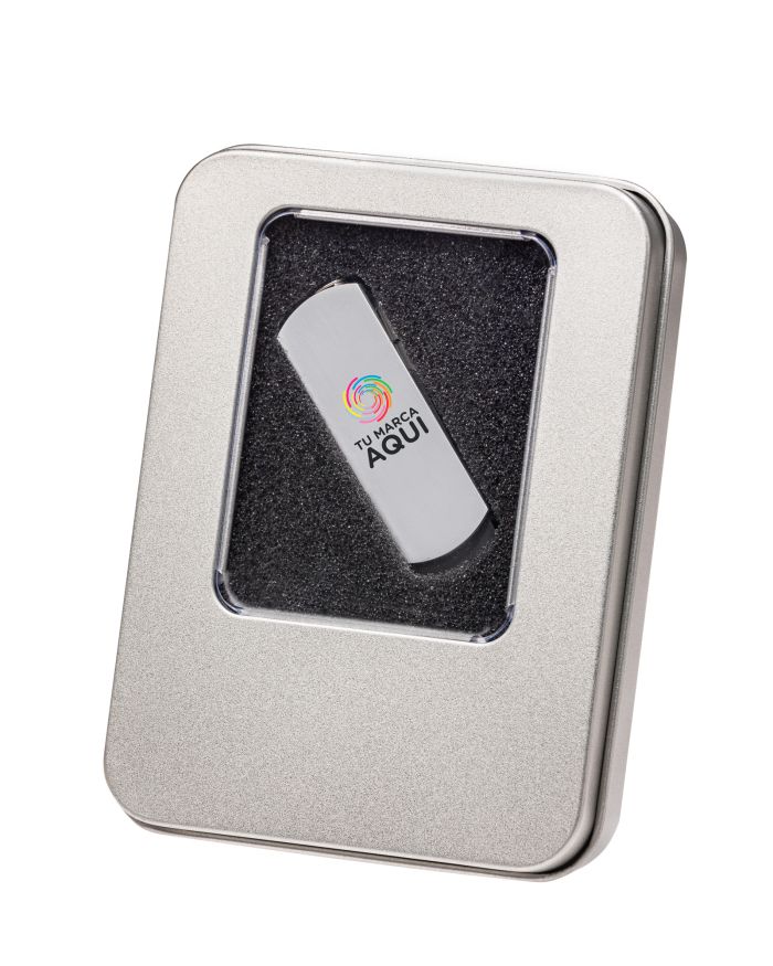 PENDRIVE GIRATORIO ALUMINIO 403