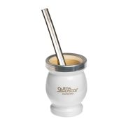MATE METALICO CON INTERIOR DE MADERA 443