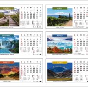 CALENDARIO PLEGABLE ANILLADO 255