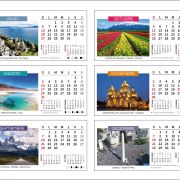 CALENDARIO PLEGABLE ANILLADO 255