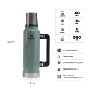 TERMO STANLEY CLASICO 1.4LTS