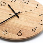 RELOJ BAMBOO DE PARED HL7695